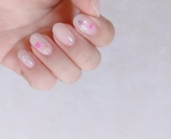押し花ネイル【簡単なやり方】浮かない!初心者でもできる3つのコツ
